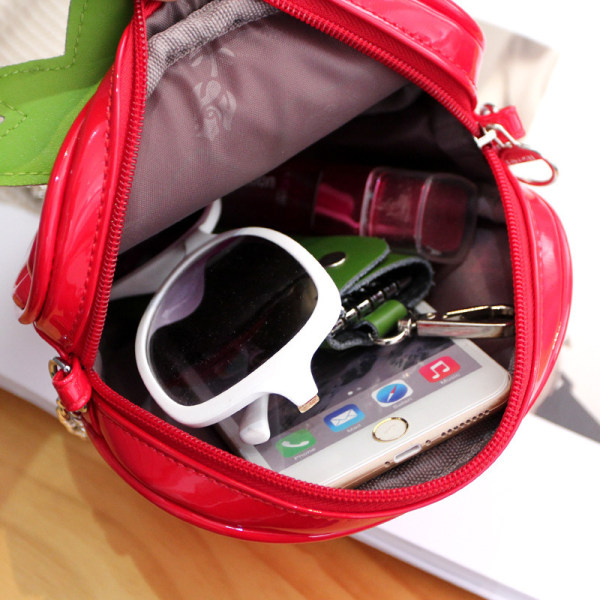 Sommer Jordbær Form Børns Lille Crossbody Taske, Ny Fash