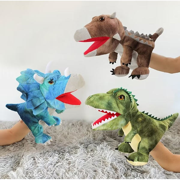 Dinosaurus Eläin Tyrannosaurus Rex Käsinukke Leikkikalu Roolipeli Leikkikalu