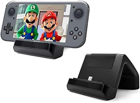 Switch Lite laddningsställ - Mini laddningsdisplaydocka med USB
