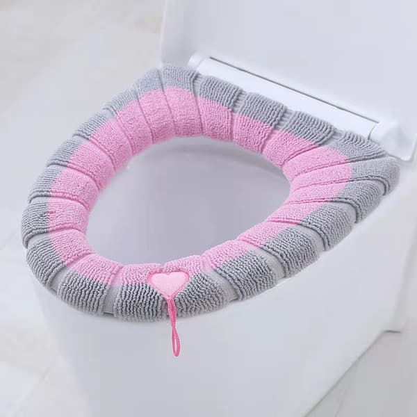 Universal bærbart toiletsæde - 4-delt blødt toiletsæde Cushio