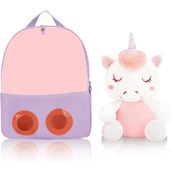 Kids Unicorn Backpack Girls - Toy Backpack for Toddlers Plysch Sm