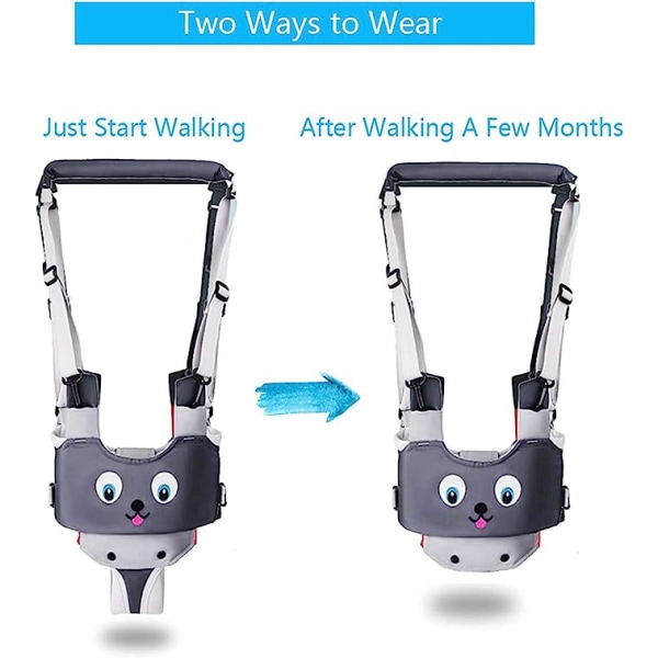 Baby Walking Harness Mesh Walking Aid Toddlers Adjustable Aid