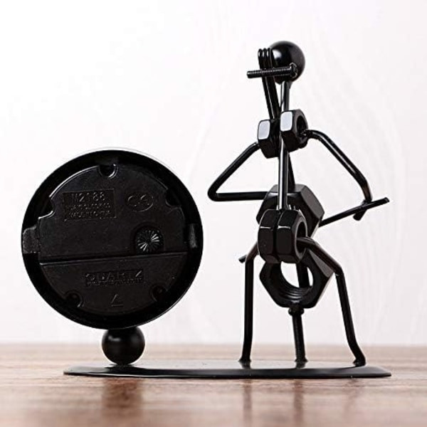Stilig bordklokke i cellodesign - Klassisk analog klokke