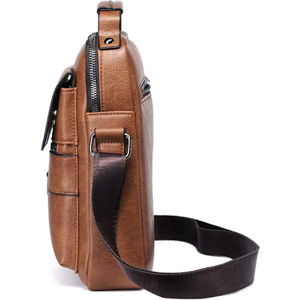 Herr Business Casual Enkelsidig Axelväska Crossbody Black