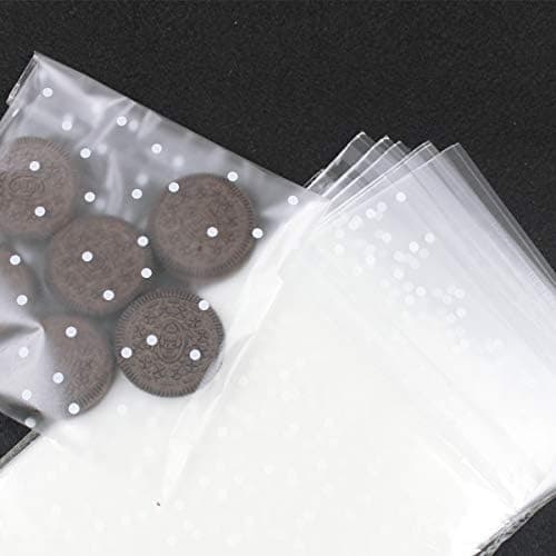 Selvforseglende pose til hjemmelavede slik og dessert plastik cookie pose