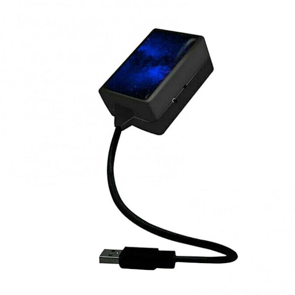 Bil Atmosfære Lampe Bil USB Stjernehimmel Lampe Fuld Stjerne Projektion L