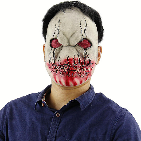 Halloween-naamio Pieni Punahilkka Hauska Klovni Kauhu