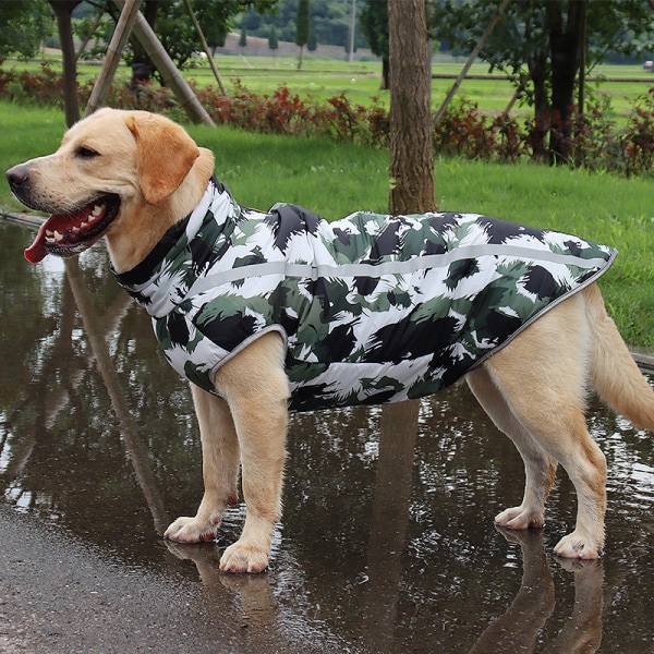 Nya hundkläder Vinter vindtäta hundkläder för hundar Fat Dog Loading