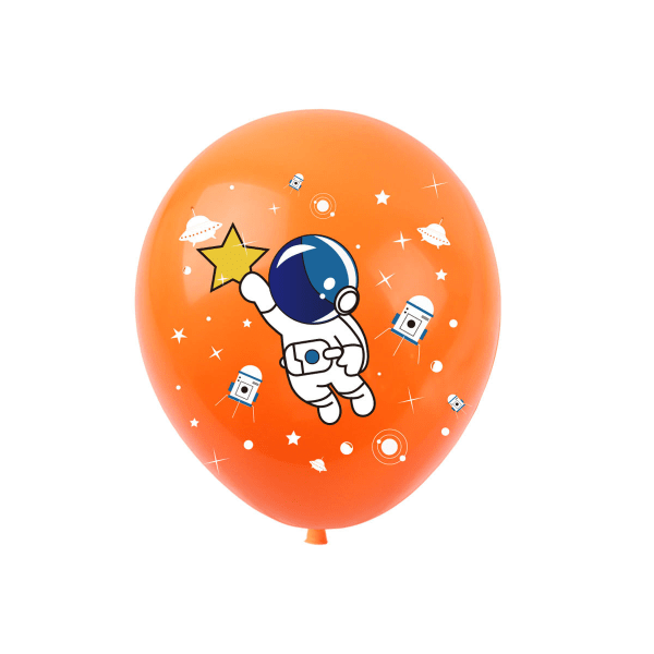 40 stk, 4 farger, astronaut temafestdekorasjoner, astronaut pa