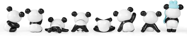 Röd Panda Bilprydnadsidéer - Bilinredning Mini Panda Docka Deko