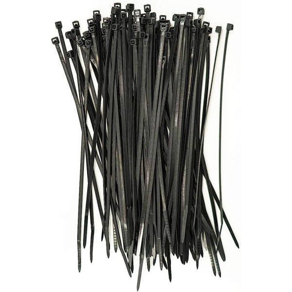 300 stk profesjonelle kabelbindere 100 x 2,5 mm