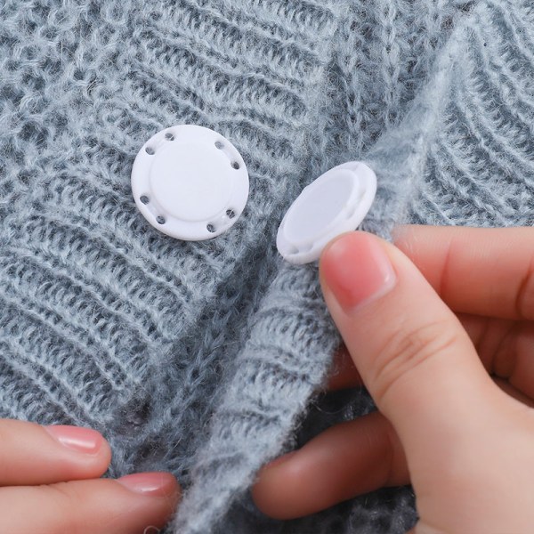 10 paria satunnaisen värisiä magneettipainikkeita ompelutarvikkeita magneettisia