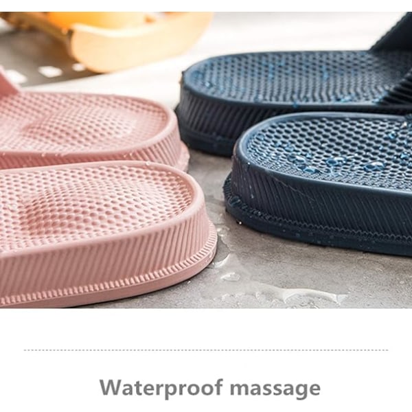 Badrumstofflor Massage Skum Slitstark Spa Dusch Sandal för