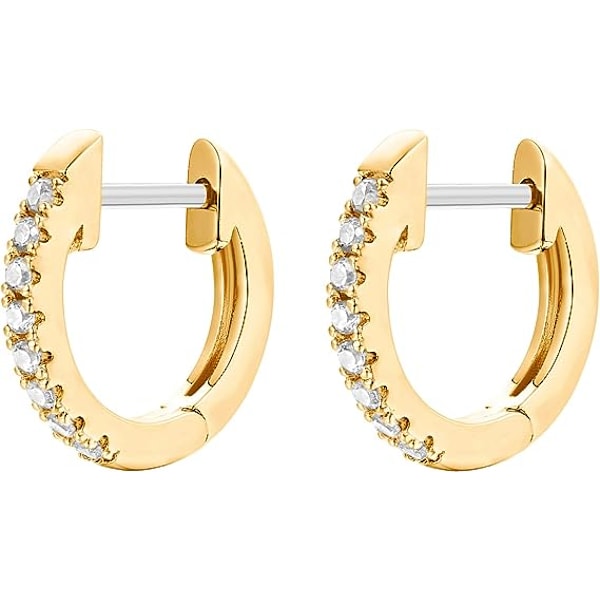 Cubic Zirconia Guldpläterade Manschettörhängen
