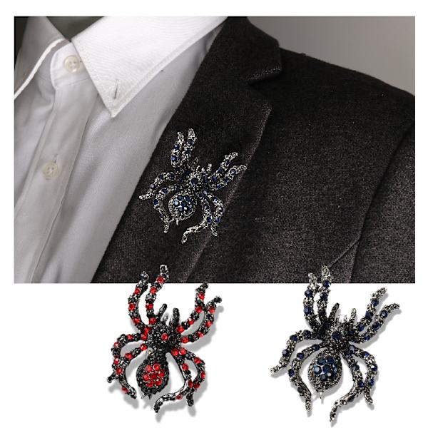 Halloween Spindel Pin Överdriven Europeisk och Amerikansk Mode A