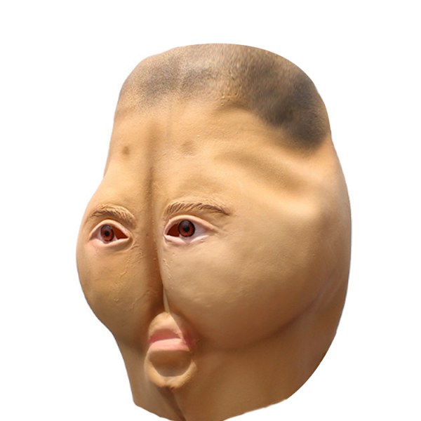 Latex maske sjov røv rekvisitter Maskerade dansebar rekvisitter (one size)