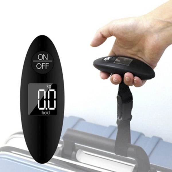 2PCS Digital Luggage Scale, Luggage Scale with Bright LCD Displa