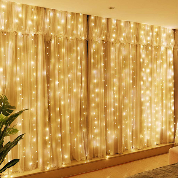 300 LED-lampor Jul Bröllop Semester Dekoration LED-slingor