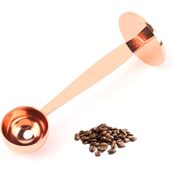 Espresso Scoop og Tamper Kaffeske i Rustfrit Stål Måleske