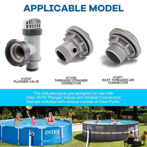 25076RP Filterpakningsett for Intex Celledeler Reservedeler Gaske