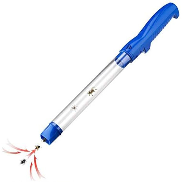 Edderkopp- og insektfanger med LED-lys