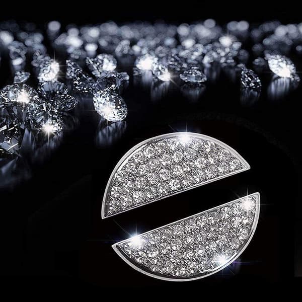 Rat Bling Krystal Emblem Til Nissan Blanke Tilbehør