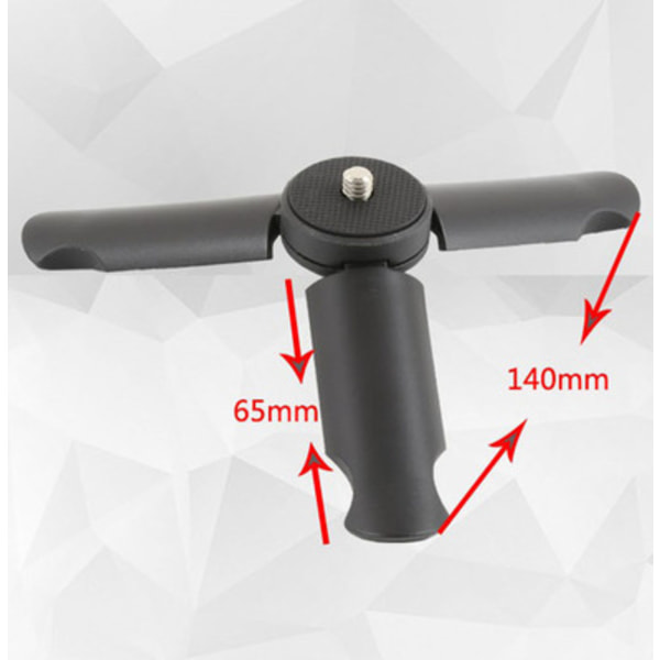 Bärbar Mini Tripod Aluminiumlegering Smartphone Tripod med 1/4\"