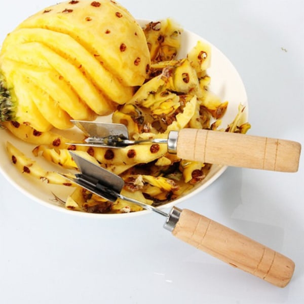 2x ananas cutter - rustfrit ananas skræller, opvaskemaskine