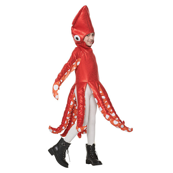 Børns Halloween Kostume Sød Havdyr Sød Blæksprutte En P