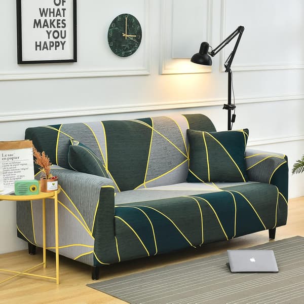 Trykte Sofa Trekk Stretch Sofa Trekk Mønstret Loveseat Trekk