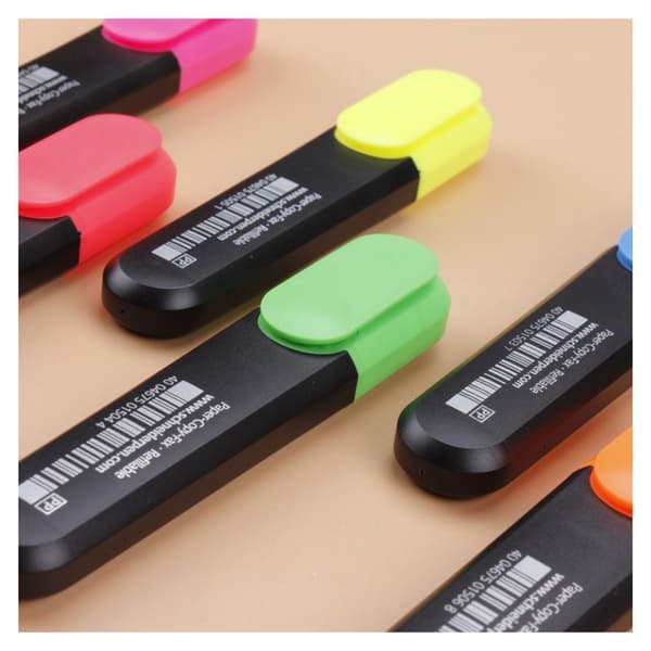 6 Schneider JOB highlightere 150 stærkt farvede highlighter ma