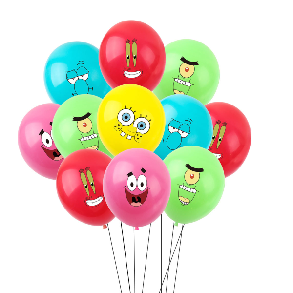 50 kpl SpongeBob SquarePants -lasten syntymäpäiväjuhlan koristeet