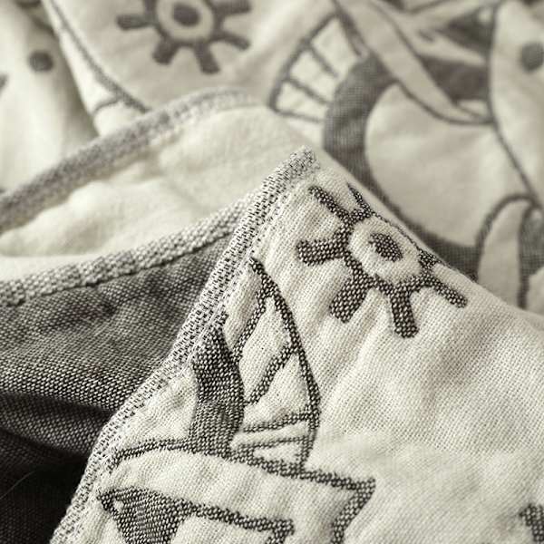 4 kerrosta bambupuuvillaa Super Soft Boho hengittävä vuodepeitto Color2 200*230cm