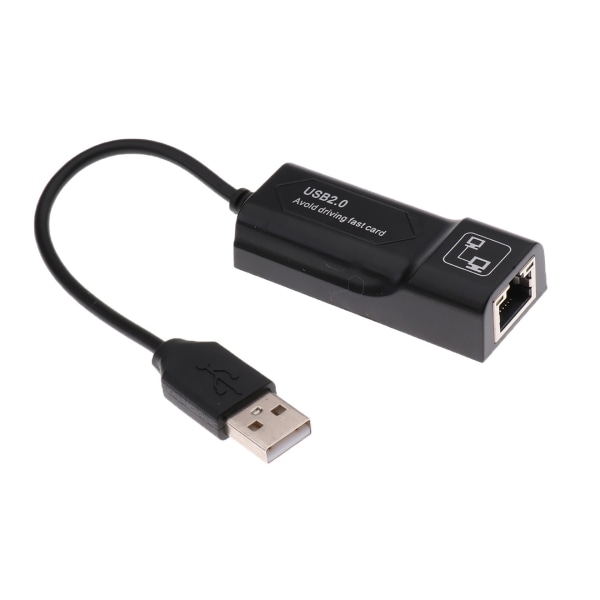 Gratis stasjonær ekstern nettverkskort USB2.0 USB til RJ45 nettverksport