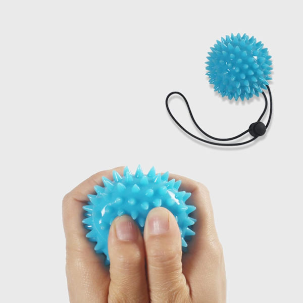 Stress-pallo silikoni käsivoimapallo hierontapallo antistressi