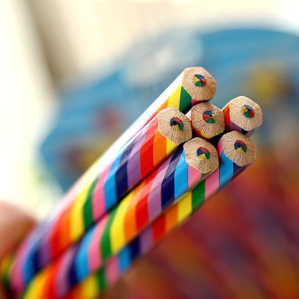 16 Kreative Regnbue Penne Søde Multifarvede Studerende Pris Farve Pen