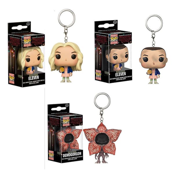 Stranger Things 2 Pitkähiuksinen Eleven Avaimenperä Lelut