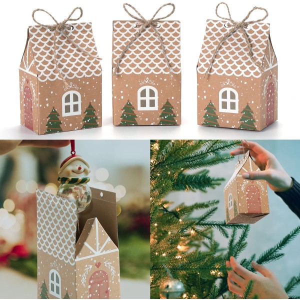 50 st bröllops presentask, julklapp presentask, godisask bröllop