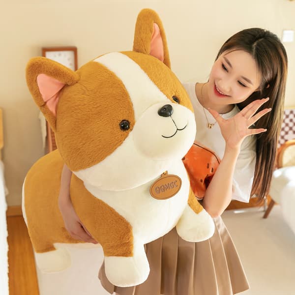 Corgi-koiran pehmolelu (40 cm)