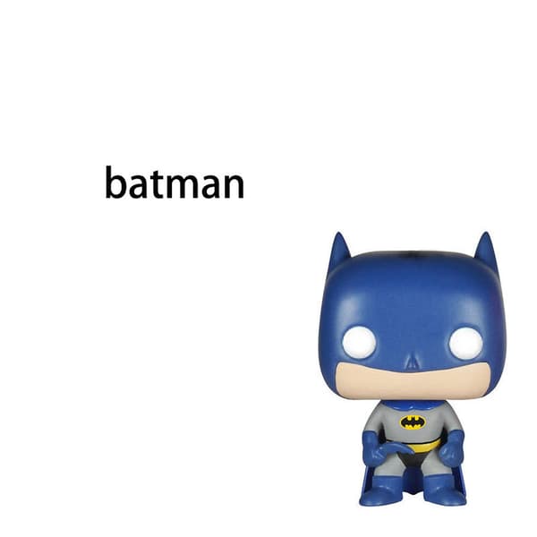Batman nyckelring i tecknad stil