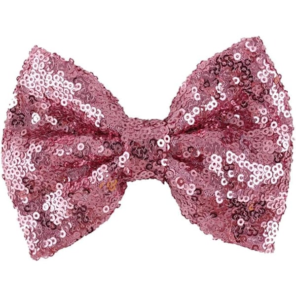 Glitterhårnål Hårklämma för flickor med rosett för vardagen (Pin