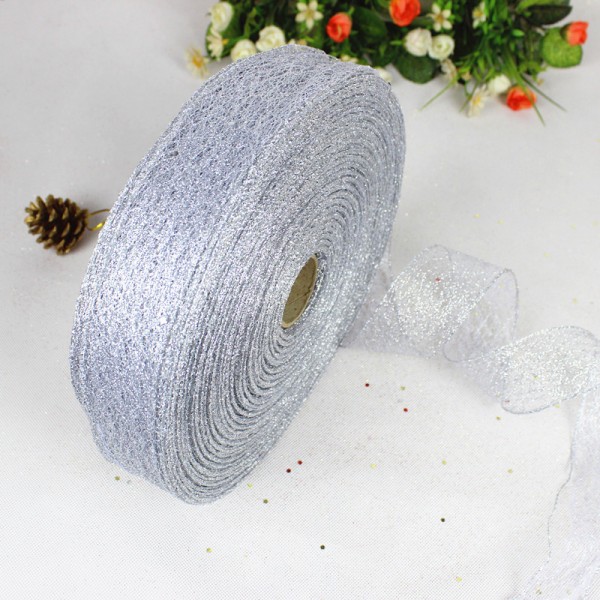 3 stk juledekorasjoner 2 meter/pakke Mess Net Powdery Lock E