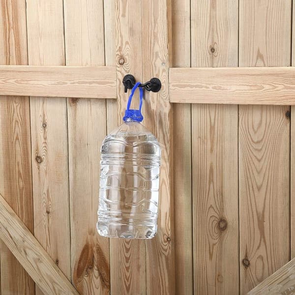 4\" Privacy Hook og Easy Lock Øyelås for Låvedør - 2-pakning