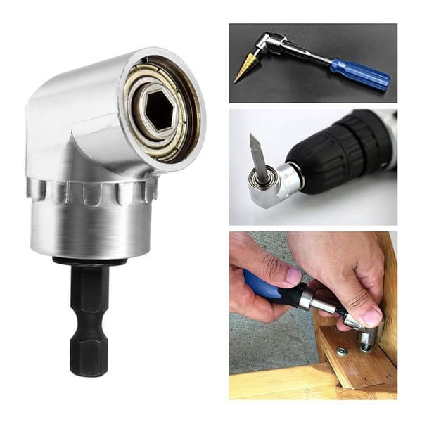 1/4\" 105° Drill Adapter, Elektrisk Drill Vinkeladapter