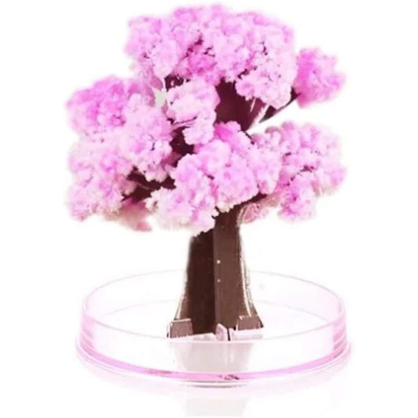Taianomainen Sakura-puu Romanttinen Kirsikankukka Taianomainen Kristalli Joulu