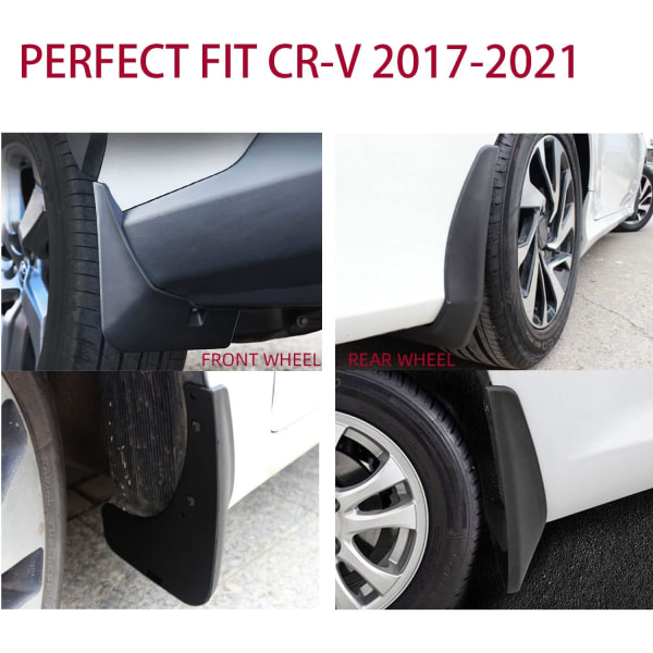 Skjermbreddere Sprutbeskyttelse For Honda CRV CR-V Tilbehør 2017 2018