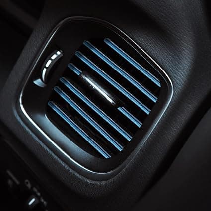 Blå, 20 stk 20 cm bilventilstrimler, dekorative strimler til bil