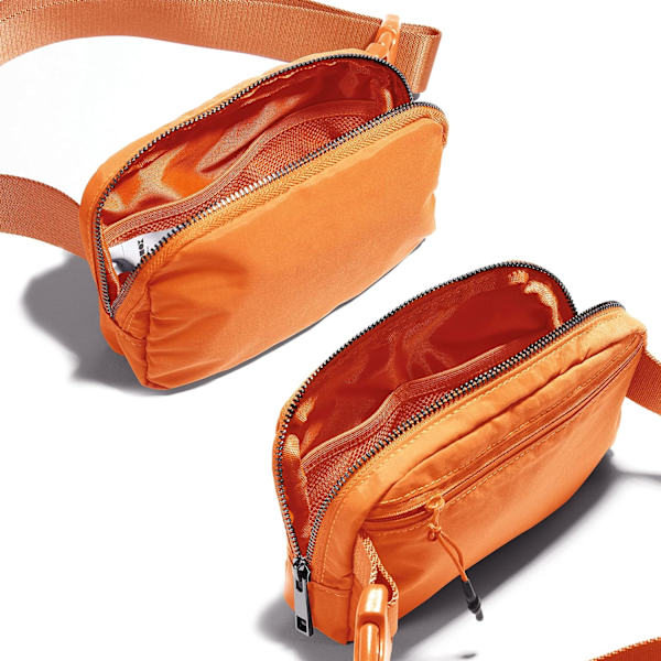 Unisex Mini Bältesväska med Justerbar Rem Liten Midjeväska för