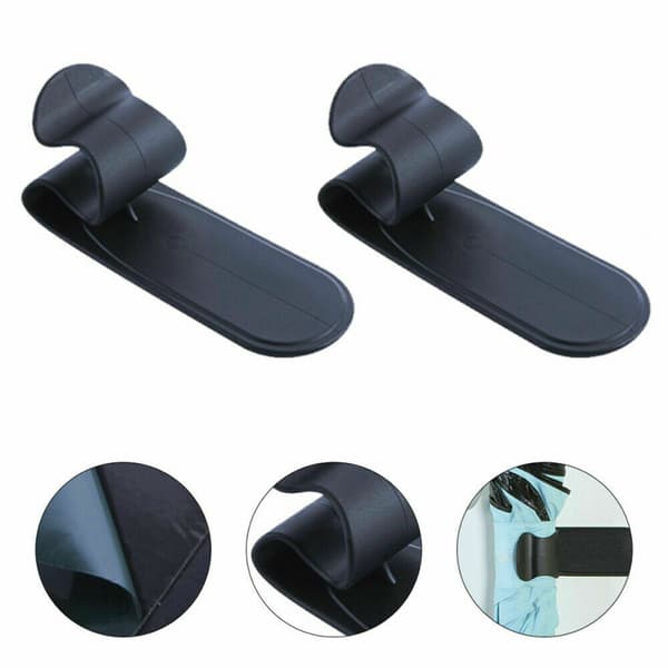 2x Auto Car Umbrella Hook Holder Hanger Clip Fastener Tool For B