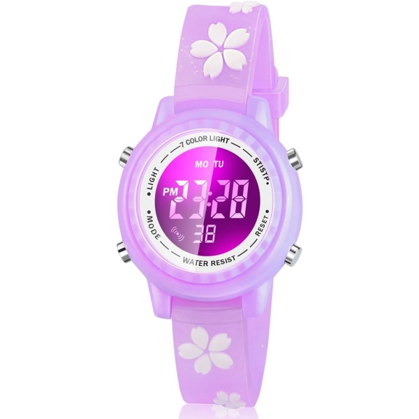 Waterproof Kids LED Watches with Alarm - Children's Gifts for Gi